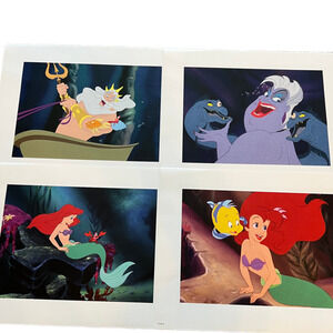 Disney’s the Little Mermaid Re-release Lithographs
